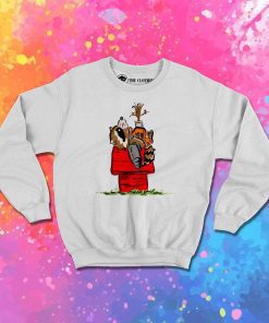 Rocket And Groot Snoopy House Sweatshirt