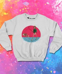 Skeleton Fishing Strike Sweatshirt