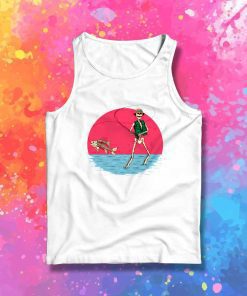 Skeleton Fishing Strike Tank Top