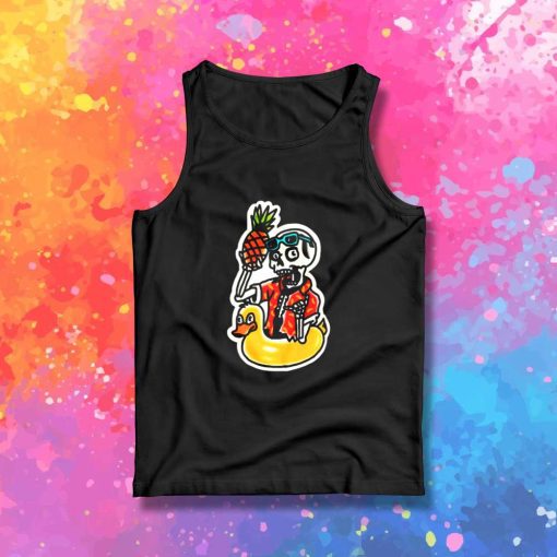 Skeleton Summer Vibes Tank Top
