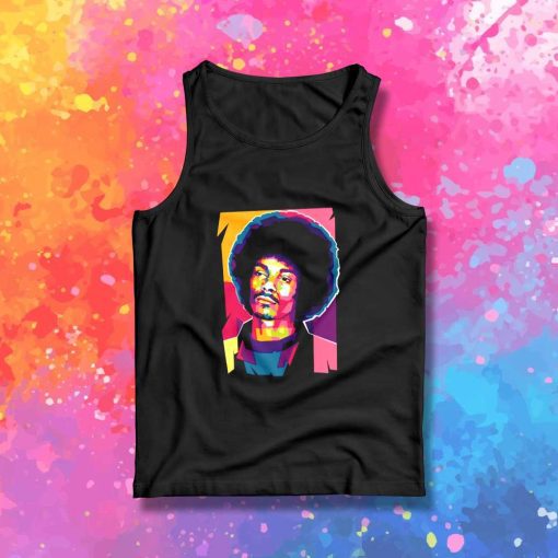 Snoop Dogg Afro Hair Tank Top