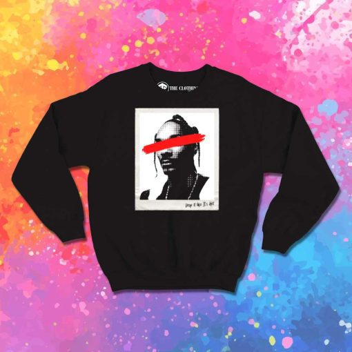 Snoop Dogg Censored Portrait Sweatshirt
