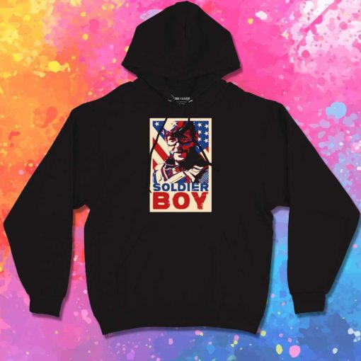 Soldier Boy American Flag Hoodie