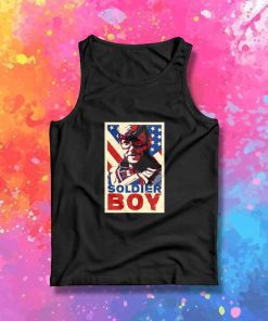 Soldier Boy American Flag Tank Top