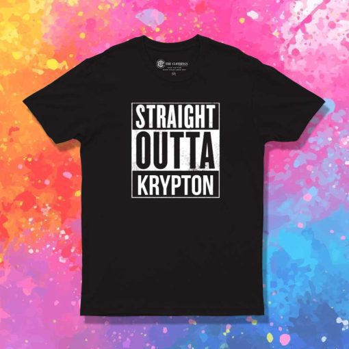 Straight Outta Krypton Logo T-Shirt