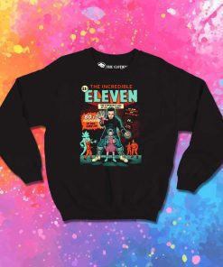 Stranger The Incredible Eleven Comic Sweatshirt