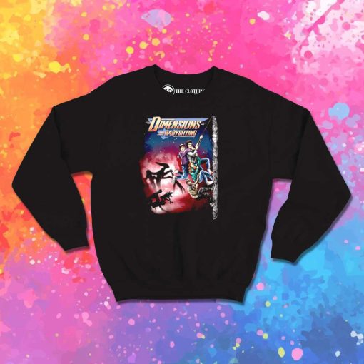 Stranger Things Dimensions And Babysitting Sweatshirt
