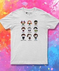 Stranger Things Kids Chibi T-Shirt