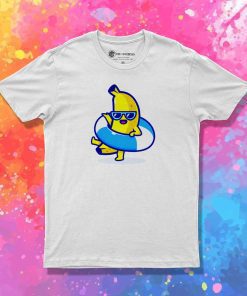 Summer Banana Beach Balloon T-Shirt