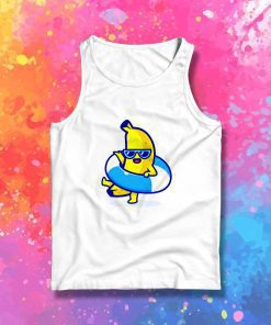 Summer Banana Beach Balloon Tank Top