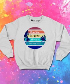 Summer Sunrise Sunburn Sunset Repeat Sweatshirt
