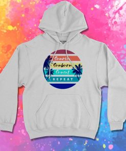 Summer Sunrise Sunburn Sunset Repeat Hoodie