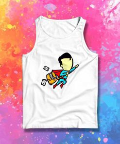 Superman Part Time Job Tank Top