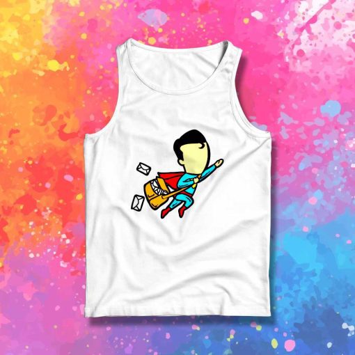 Superman Part Time Job Tank Top