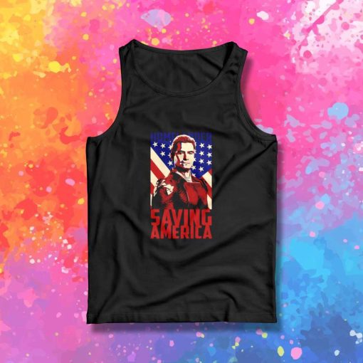 The Boys Homelander Saving America Tank Top