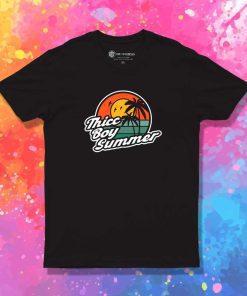 Thicc Boy Summer Sunset T-Shirt
