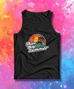 Thicc Boy Summer Sunset Tank Top