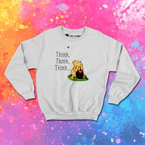 Thinking Winnie The Pooh Sweatshirt