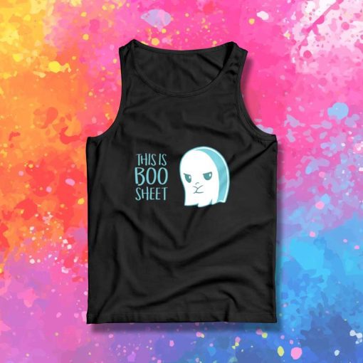 This Is Boo Sheet Sulking Ghost Tank Top