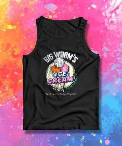 Vintage Big Worm's Ice Cream Tank Top