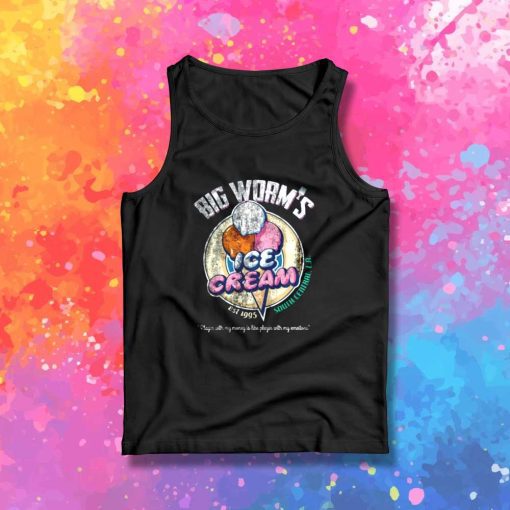 Vintage Big Worm's Ice Cream Tank Top