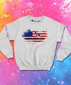 Vintage Flag Independence Day Sweatshirt