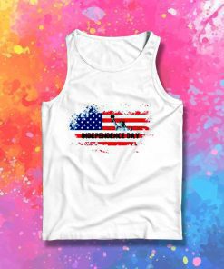 Vintage Flag Independence Day Tank Top