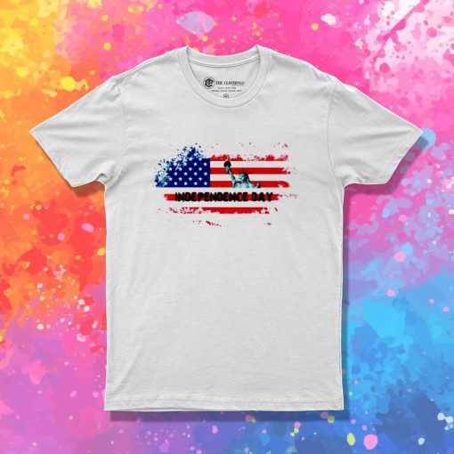 Vintage Flag Independence Day T-Shirt