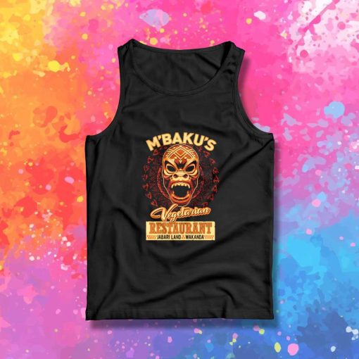 Wakanda Vegetarian Restaurant Tank Top