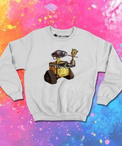 Wall-E And Groot We Are Friends Sweatshirt