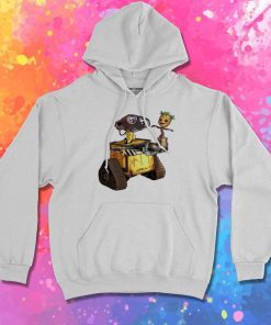 Wall-E And Groot We Are Friends Hoodie