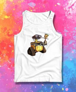 Wall-E And Groot We Are Friends Tank Top