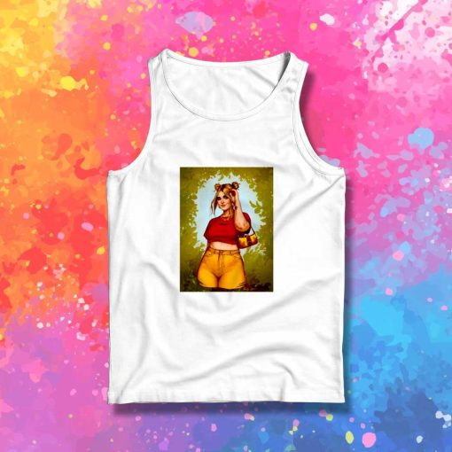 Winnie The Pooh Sexy Girl Tank Top