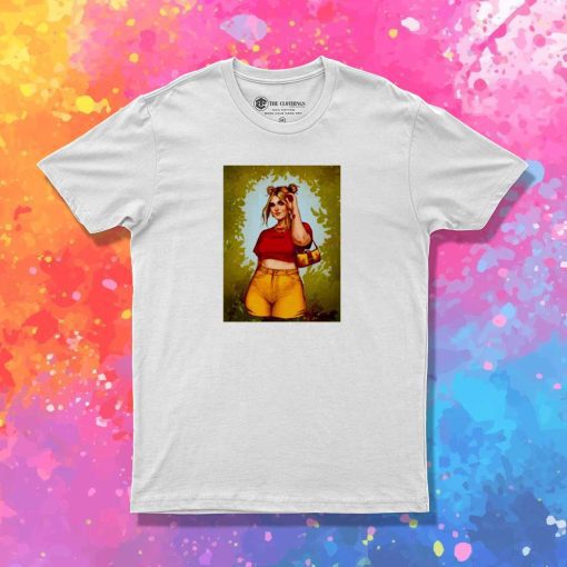 Winnie The Pooh Sexy Girl T-Shirt