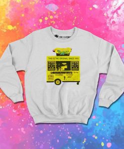 Yellow New York Hot Dog Stand Sweatshirt