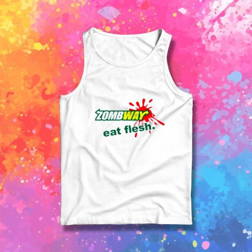Zombway Zombie Eat Flesh Tank Top