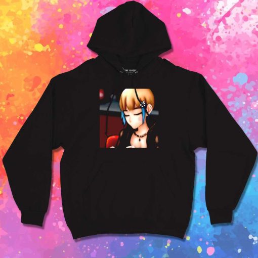 Anime Girl Waiting For Coffee Hoodie