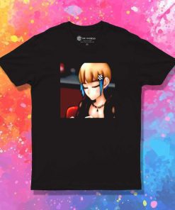 Anime Girl Waiting For Coffee T-Shirt