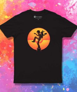 Ash Ketchum Pokeball Sunset T-Shirt