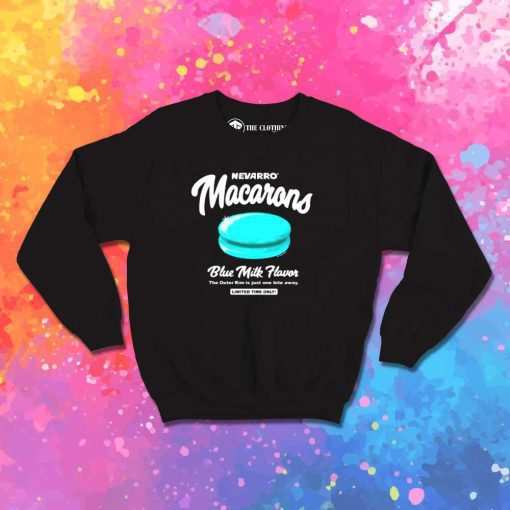 Baby Yoda Blue Nevarro Macarons Sweatshirt