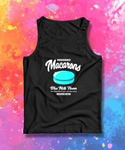 Baby Yoda Blue Nevarro Macarons Tank Top