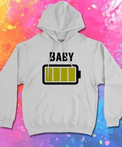 Baby Yoda Green Battery Hoodie