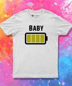Baby Yoda Green Battery T-Shirt