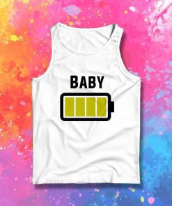 Baby Yoda Green Battery Tank Top