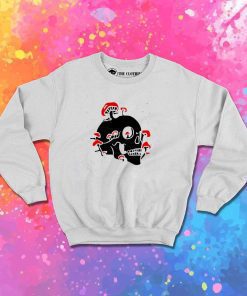 Botanical Skull Mushroom Sweatshirt