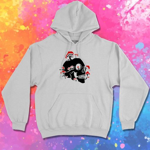 Botanical Skull Mushroom Hoodie