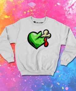 Broken Zombie Heart Sweatshirt