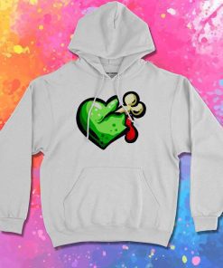 Broken Zombie Heart Hoodie
