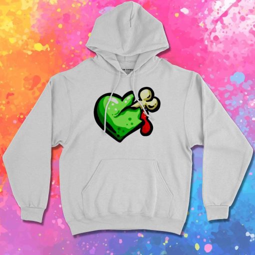 Broken Zombie Heart Hoodie