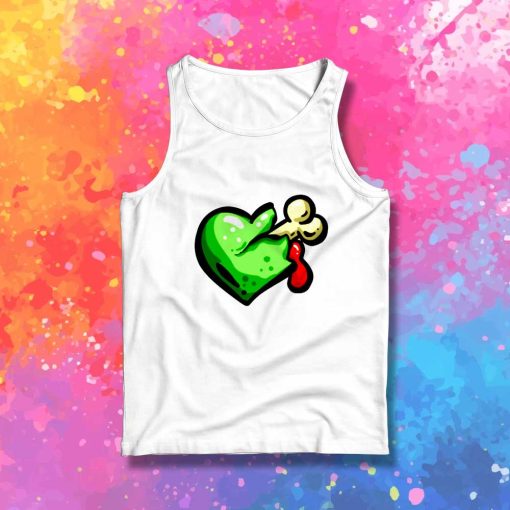 Broken Zombie Heart Tank Top